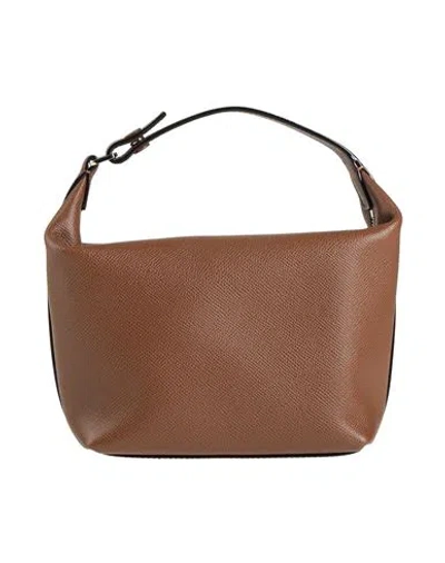 Valextra Woman Handbag Tan Size - Lambskin In Brown