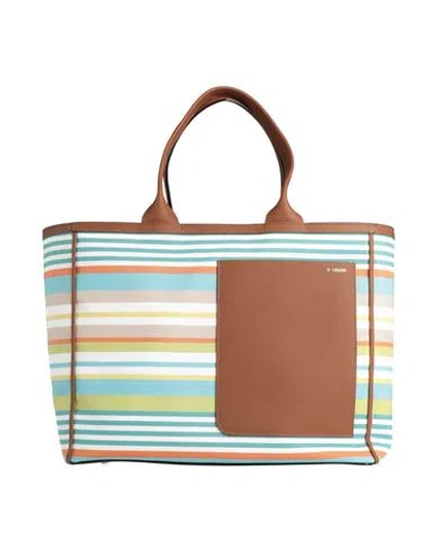 Valextra Woman Handbag Turquoise Size - Leather In Blue