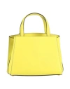 Valextra Woman Handbag Yellow Size - Calfskin