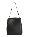Valextra Woman Shoulder Bag Black Size - Calfskin