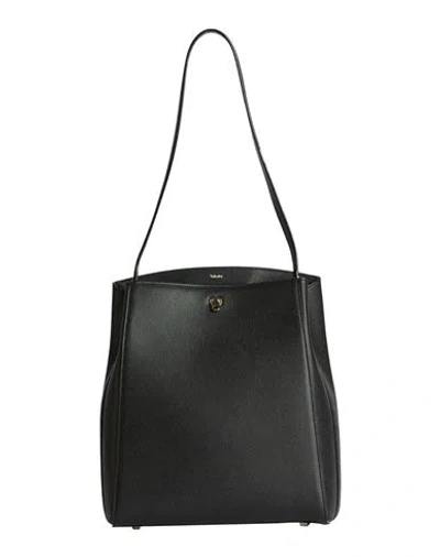 Valextra Woman Shoulder Bag Black Size - Calfskin