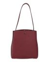Valextra Woman Shoulder Bag Brick Size - Calfskin In Red