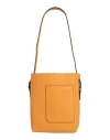 Valextra Woman Shoulder Bag Orange Size - Calfskin