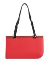 Valextra Woman Shoulder Bag Red Size - Calfskin