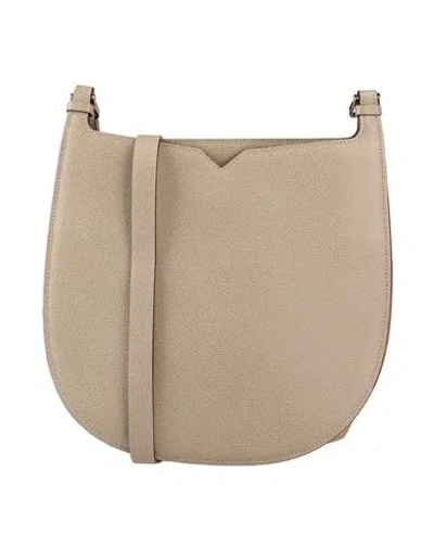 Valextra Woman Shoulder Bag Sand Size - Calfskin