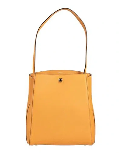 Valextra Woman Shoulder Bag Tan Size - Calfskin