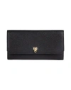 Valextra Woman Wallet Black Size - Calfskin