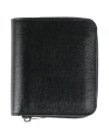 Valextra Woman Wallet Black Size - Leather