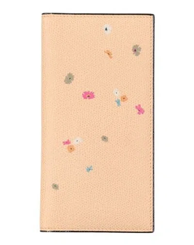 Valextra Woman Wallet Blush Size - Calfskin In Multi
