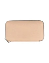 Valextra Woman Wallet Blush Size - Leather