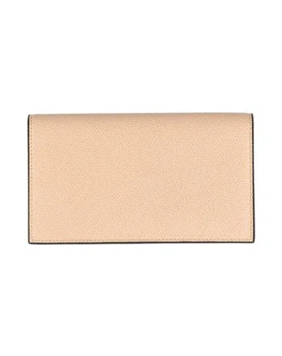 Valextra Woman Wallet Blush Size - Leather In Brown