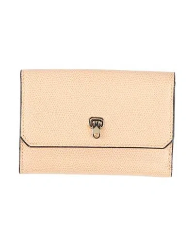 Valextra Woman Wallet Blush Size - Calfskin In Pink