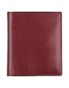 Valextra Woman Wallet Brick Size - Leather In Burgundy
