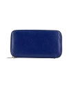 Valextra Woman Wallet Bright Blue Size - Leather
