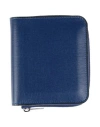 Valextra Woman Wallet Bright Blue Size - Leather In Blue