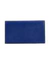 Valextra Woman Wallet Bright Blue Size - Leather