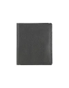 Valextra Woman Wallet Charcoal Size - Leather In Black