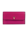Valextra Woman Wallet Fuchsia Size - Leather In Pink