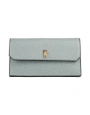 Valextra Woman Wallet Grey Size - Calfskin