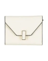 Valextra Woman Wallet Ivory Size - Bull Skin In White
