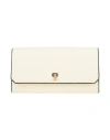 Valextra Woman Wallet Ivory Size - Calfskin