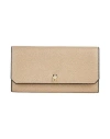 Valextra Woman Wallet Khaki Size - Calfskin
