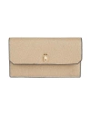 Valextra Woman Wallet Khaki Size - Calfskin In Beige