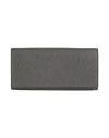 Valextra Woman Wallet Lead Size - Leather In Gray