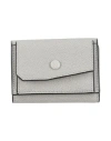 Valextra Woman Wallet Light Grey Size - Leather
