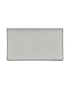 Valextra Woman Wallet Light Grey Size - Leather In Neutral