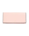 Valextra Woman Wallet Light Pink Size - Leather