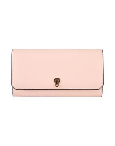 Valextra Woman Wallet Light Pink Size - Calfskin