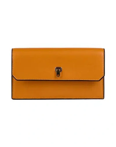 Valextra Woman Wallet Mandarin Size - Calfskin In Brown