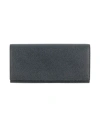Valextra Woman Wallet Midnight Blue Size - Leather