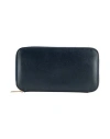 Valextra Woman Wallet Midnight Blue Size - Leather
