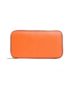 Valextra Woman Wallet Orange Size - Leather