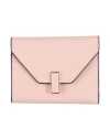 Valextra Woman Wallet Pink Size - Bull Skin