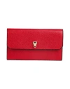 Valextra Woman Wallet Red Size - Calfskin In Red