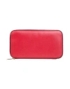 Valextra Woman Wallet Red Size - Leather