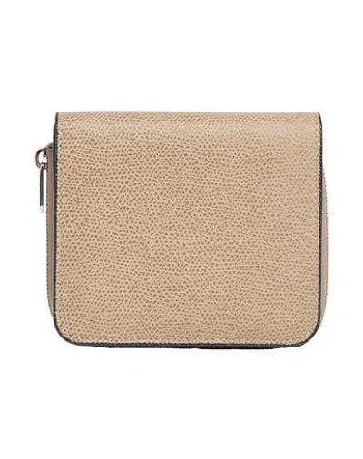 Valextra Woman Wallet Taupe Size - Leather
