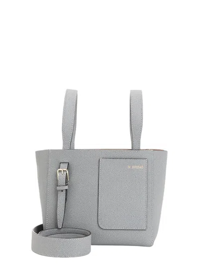 Valextra Women's Bucket Mini Bag In Blue
