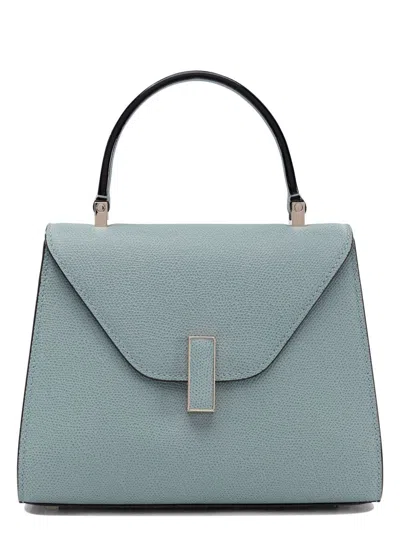 Valextra Women's Leather Handbag In Light Blue