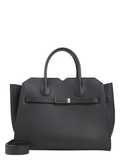 VALEXTRA WOMEN'S MILANO MEDIA SHOULDER BAG