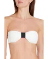 Valimare Capri Bandeau Bikini Top In White