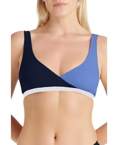 VALIMARE CARMEL COLORBLOCK BIKINI TOP