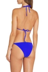 Valimare Ibiza Bandage Triangle Bikini Top In Blue