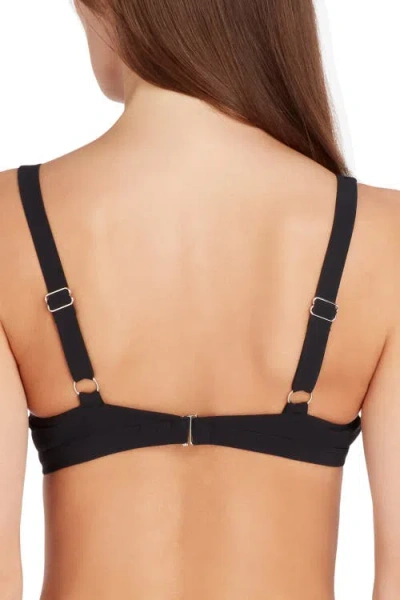 Valimare Martinique Bandage Bikini Top In Black