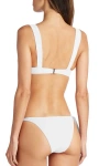 Valimare Milos Side Tie Bikini Bottom In Off White