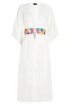 Valimare Rio Bandage Cover-up Robe In Off White