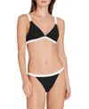 Valimare St Barths Colorblock Bikini Bottom In Black